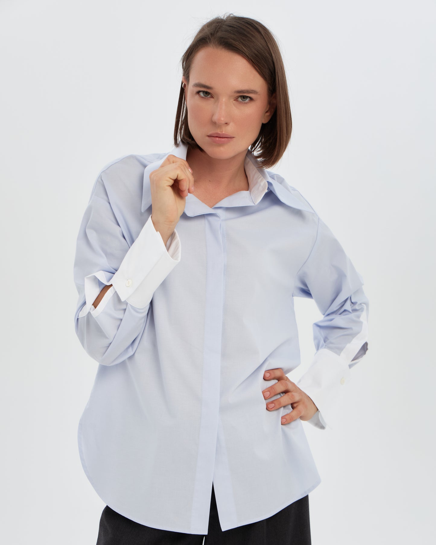 Shirt LINEA Blue