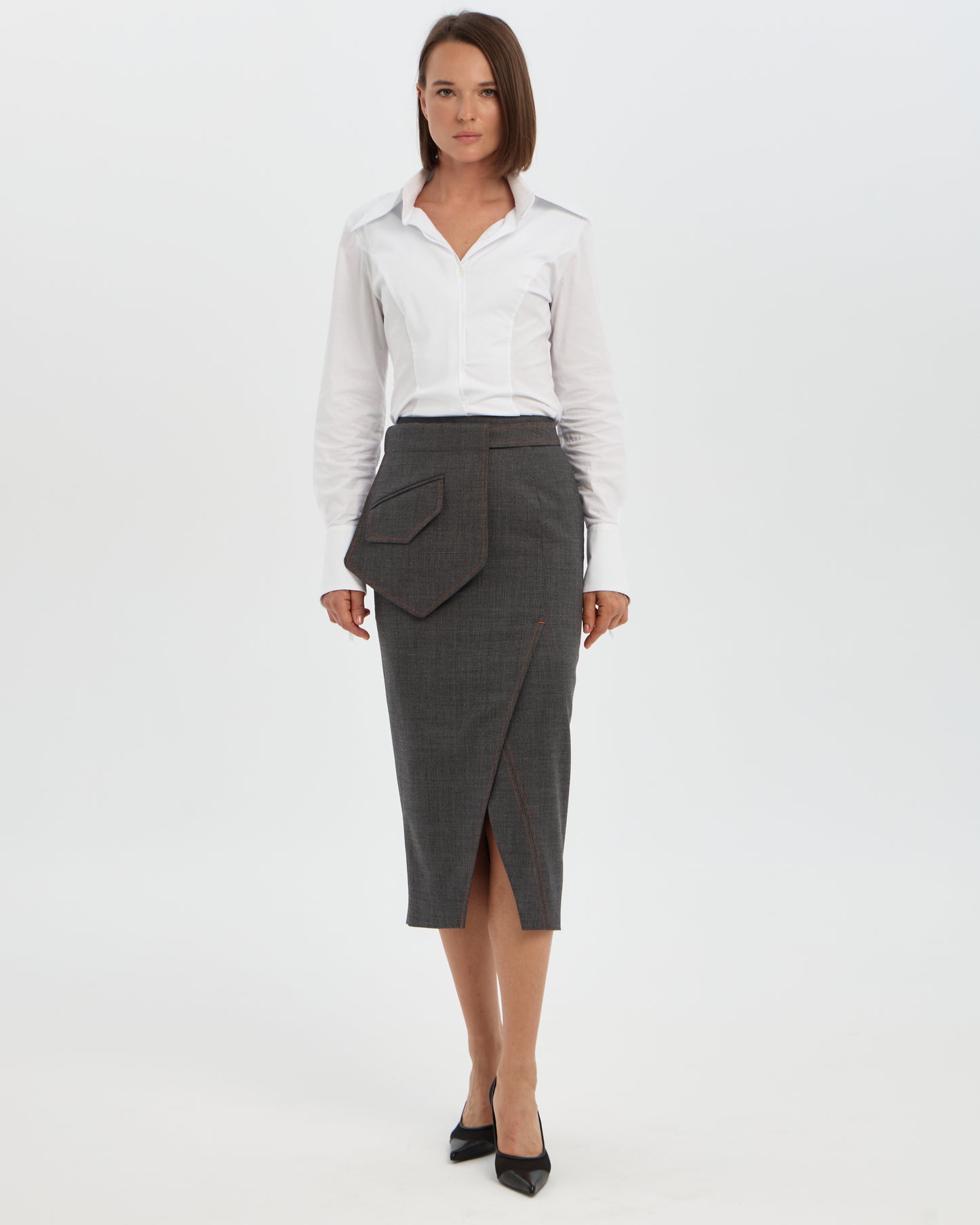 Skirt AURA Grey