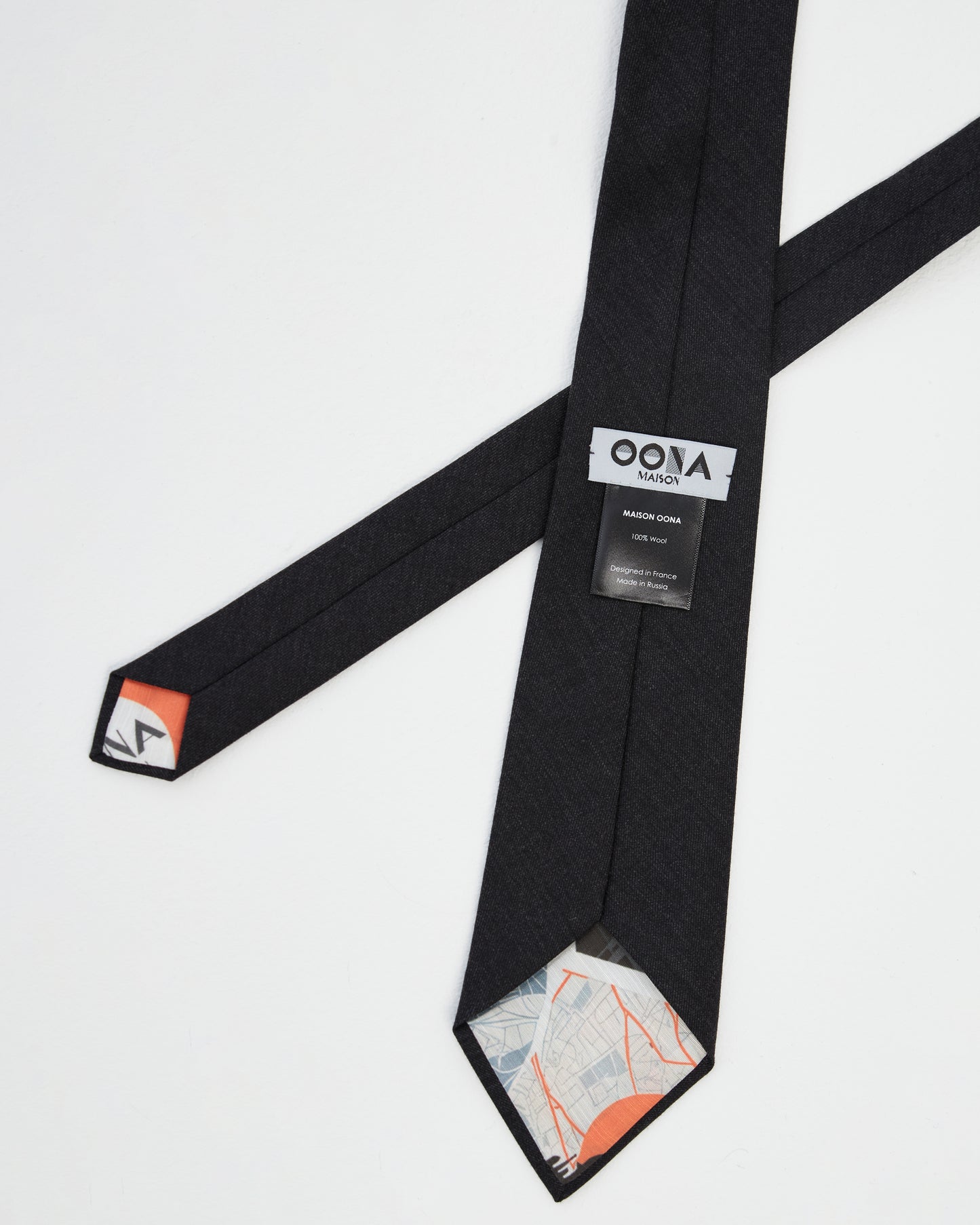 Tie OBSIDIAN Graphite